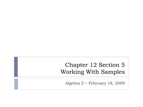 Download Chapter 12 Section 5 History 