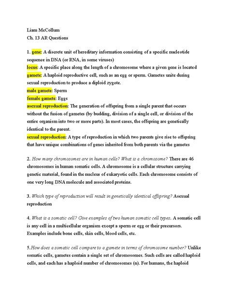 Full Download Chapter 13 Guided Reading Ap Bio Answers 