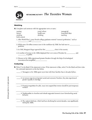 Download Chapter 13 Reteaching Activity Answers 