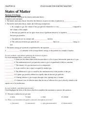 Full Download Chapter 13 Study Guide For Content Mastery States Of Matter 