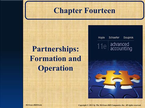 Read Online Chapter 14 Partnerships Formation And Operation 