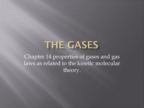 Full Download Chapter 14 Properties Of Gases Answers 