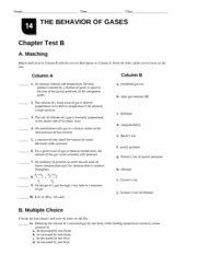 Read Chapter 14 The Behavior Of Gases Test A Answers 