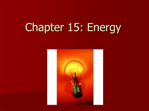 Read Online Chapter 15 To Energy Conversion And Concert 