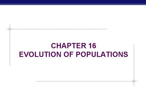 Read Chapter 16 Evolution Of Populations Section Review 1 Answers 