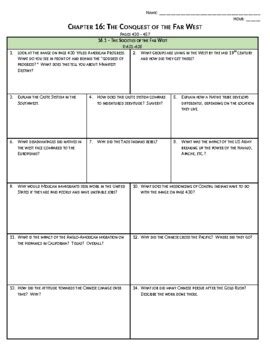 Read Chapter 16 Guided Reading Apush 