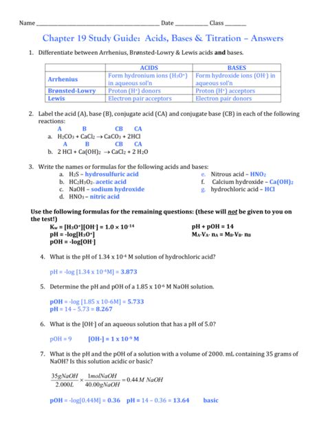 Read Chapter 16 Review Acid Base Titration Ph Mixed Answers 