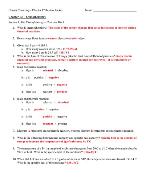 Full Download Chapter 17 Thermochemistry Interpreting Graphics Answers 