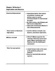 Full Download Chapter 18 Section 1 Imperialism America 