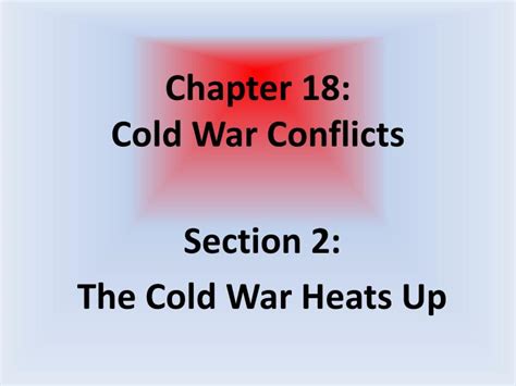Read Online Chapter 18 Study Guide Cold War Conflicts 