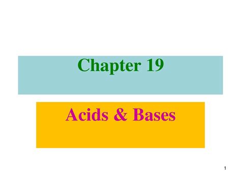 Read Chapter 19 Acids Bases Study Guide For Content Mastery 