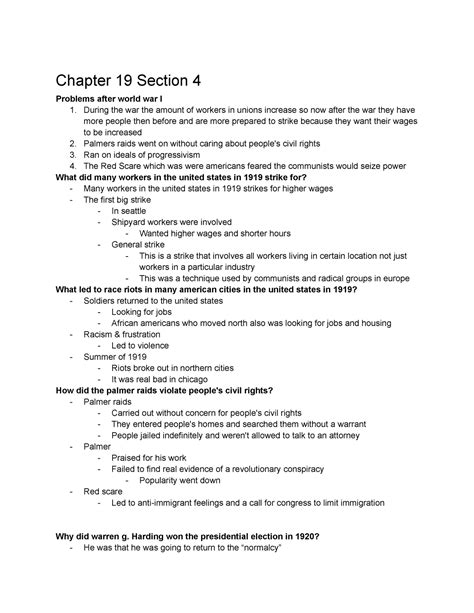Read Online Chapter 19 Section 4 Guided Reading Answers 