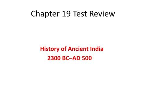 Full Download Chapter 19 Test Review 