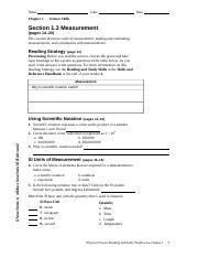 Download Chapter 1Science Skills Section 1 3 Measurement 