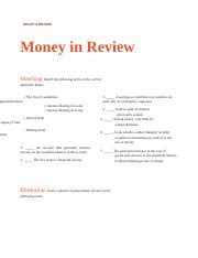 Download Chapter 2 Money In Review Answer Key 