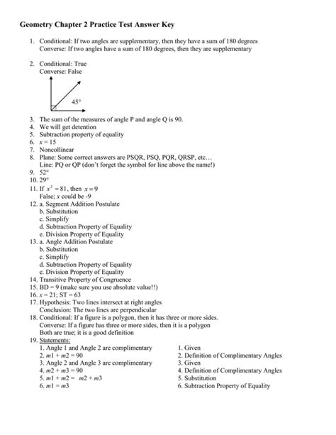 Read Online Chapter 2 Test Geometry Answers 