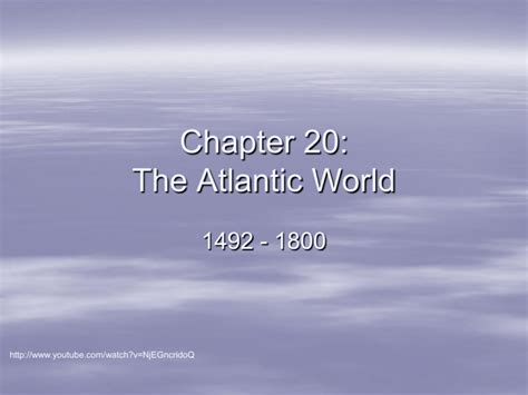 Read Online Chapter 20 The Atlantic World Answers 