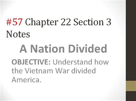 Download Chapter 22 Section 3 Guided Reading A Nation Divided 