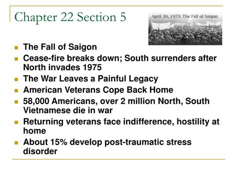 Download Chapter 22 Section 5 The Vietnam War 