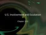 Read Online Chapter 22 U S Involvement And Escalation 