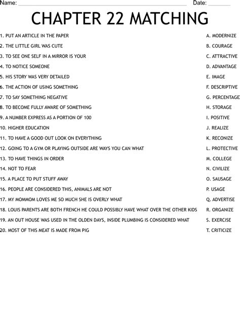 Full Download Chapter 22 Wordwise Answers 