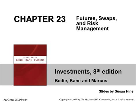 Read Online Chapter 23 Futures Swaps And Risk Management 