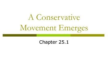 Full Download Chapter 25 A Conservative Movement Emerges Answers 