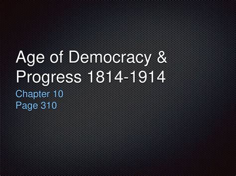 Read Chapter 26 Age Of Democracy And Progress Guided Reading 