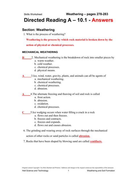 Read Chapter 27 1 Directed Reading Answer 