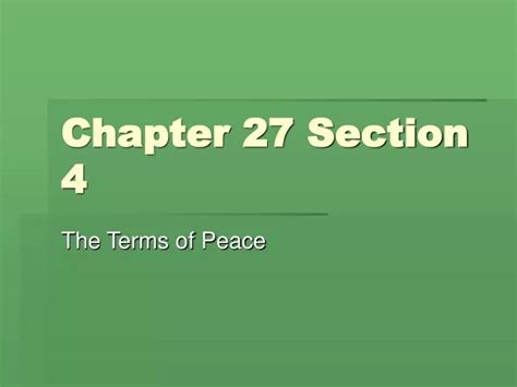 Read Online Chapter 27 Section 4 Cispazouri 
