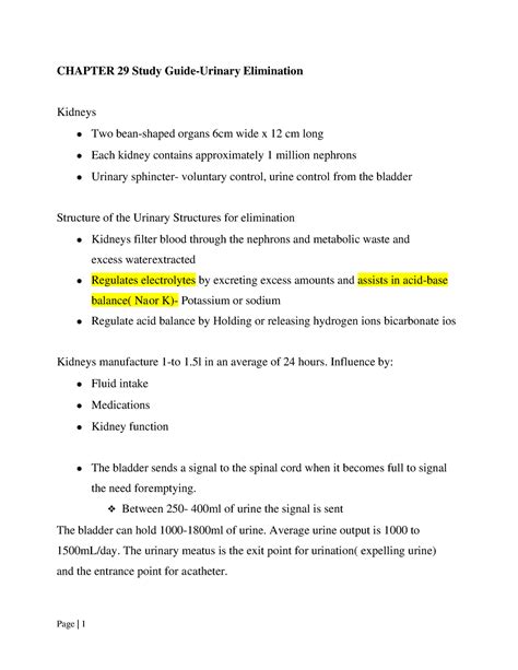 Read Chapter 29 Study Guide 