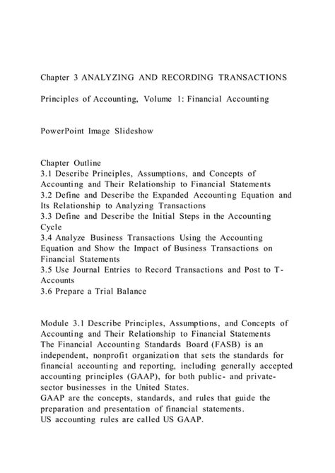 Full Download Chapter 3 Analyzing And Recording Transactions 