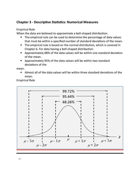 Download Chapter 3 Descriptive Statistics Numerical Measures 