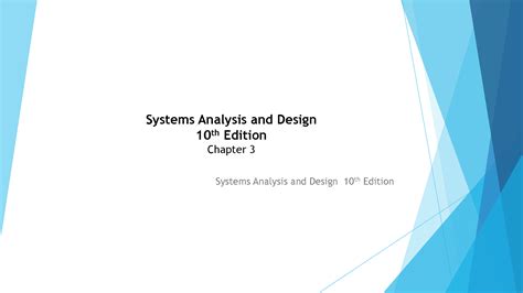 Read Online Chapter 3 System Analysis And Design Rutgers 