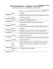 Read Online Chapter 3 The Constitution Test Answers Shebas 