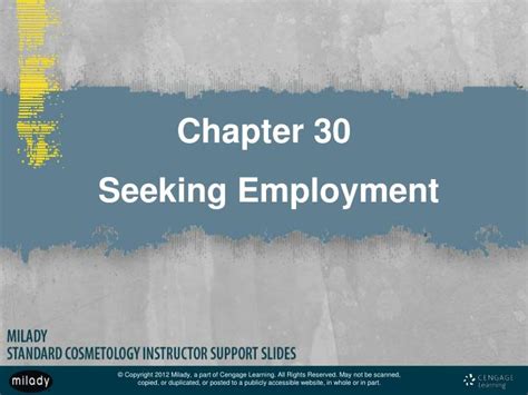 Read Online Chapter 30 Answer Key Seeking Employment 