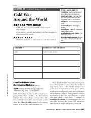 Read Online Chapter 33 Section 4 Guided Reading Cold War Around The World Answer Key 