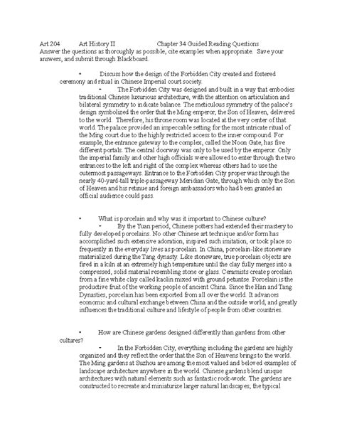 Read Chapter 34 Guided Reading 