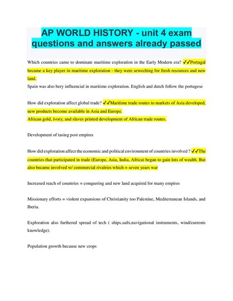 Download Chapter 36 Ap World History Questions Answers 