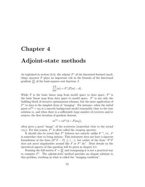 Download Chapter 4 Adjoint State Methods Mit Opencourseware 