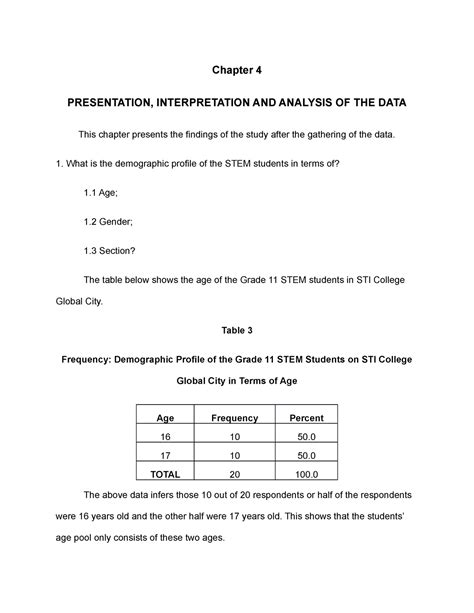 Read Chapter 4 Data Analysis And Interpretation Unisair Home 