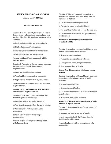 Read Chapter 4 Review Questions And Answers 