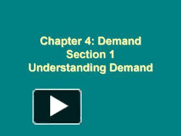 Download Chapter 4 Section 1 Guided Reading And Review Understanding Demand Answers 