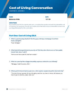 Read Online Chapter 5 Dave Ramsey Packet 