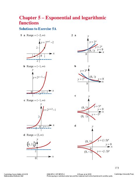 Read Online Chapter 5 Exponential And Logarithmic Functions 
