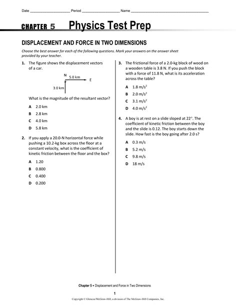 Read Chapter 5 Forces In Two Dimensions Study Guide Answers 