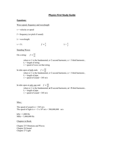 Read Online Chapter 5 Physics Study Guide Answers 