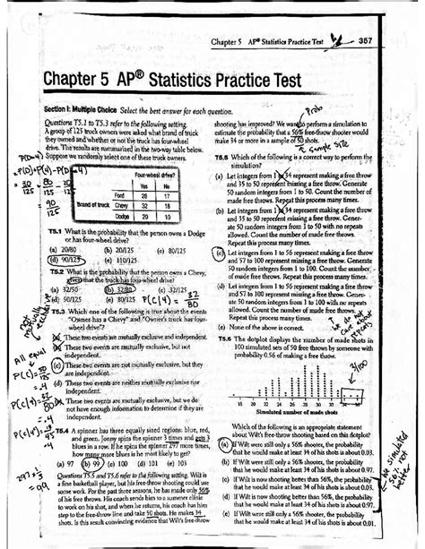 Read Chapter 5 Probability Test 