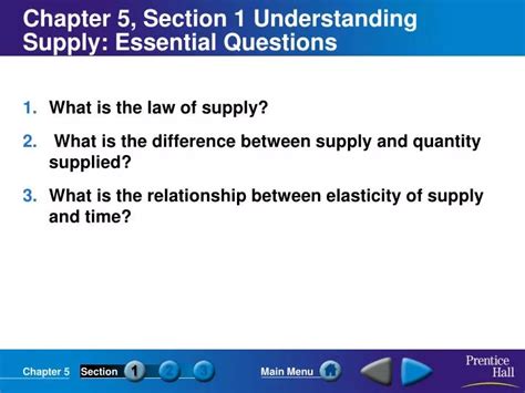 Read Online Chapter 5 Section 1 Quiz Understanding Supply Answers 