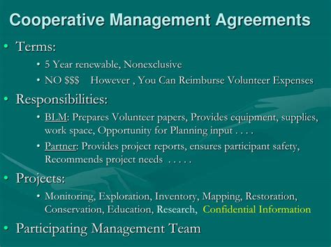 Download Chapter 6 Cooperative Management Agreements 